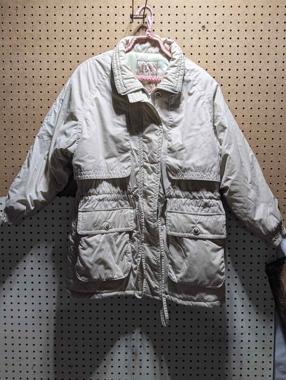 Vintage 90s P.A. Originals Heavy Insulated Winter Parka Jacket with Faux Fur
